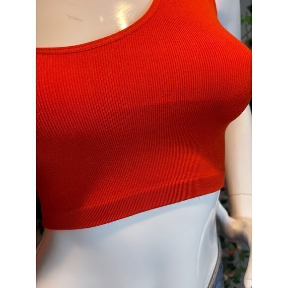 Anwnd One Shoulder‎ Orange Top Size M RefFNB - Picture 10 of 12